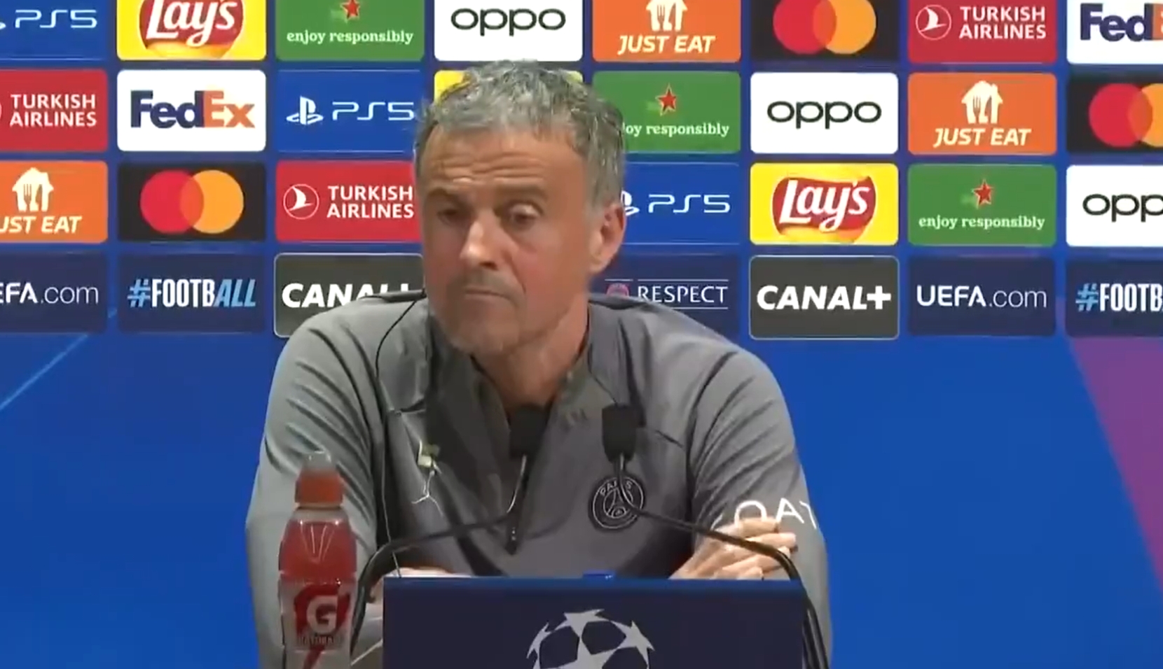 恩里克談姆巴佩：我想談團(tuán)隊而不是一個球員，我們現(xiàn)在狀態(tài)很好